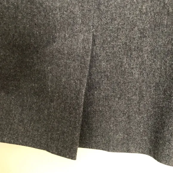 Pendleton Classic Grey Wool Skirt w/ pockets, Size 18