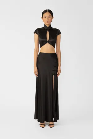Pia Satin Skirt