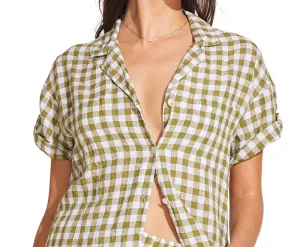 Playa Pocket Blouse-Tallows Short ::RET
