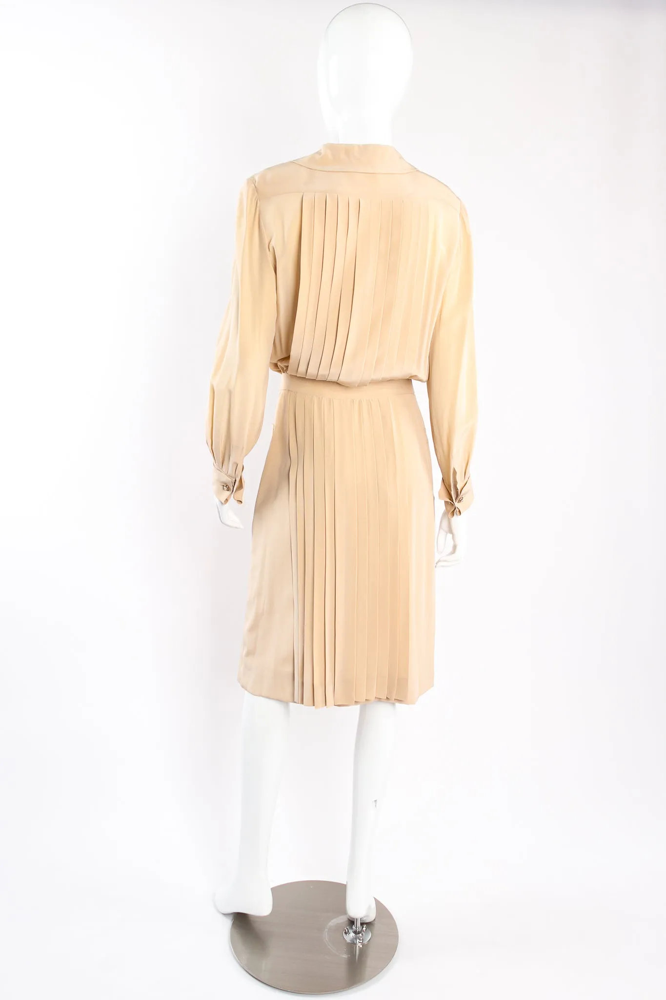 Pleat Panel Dress