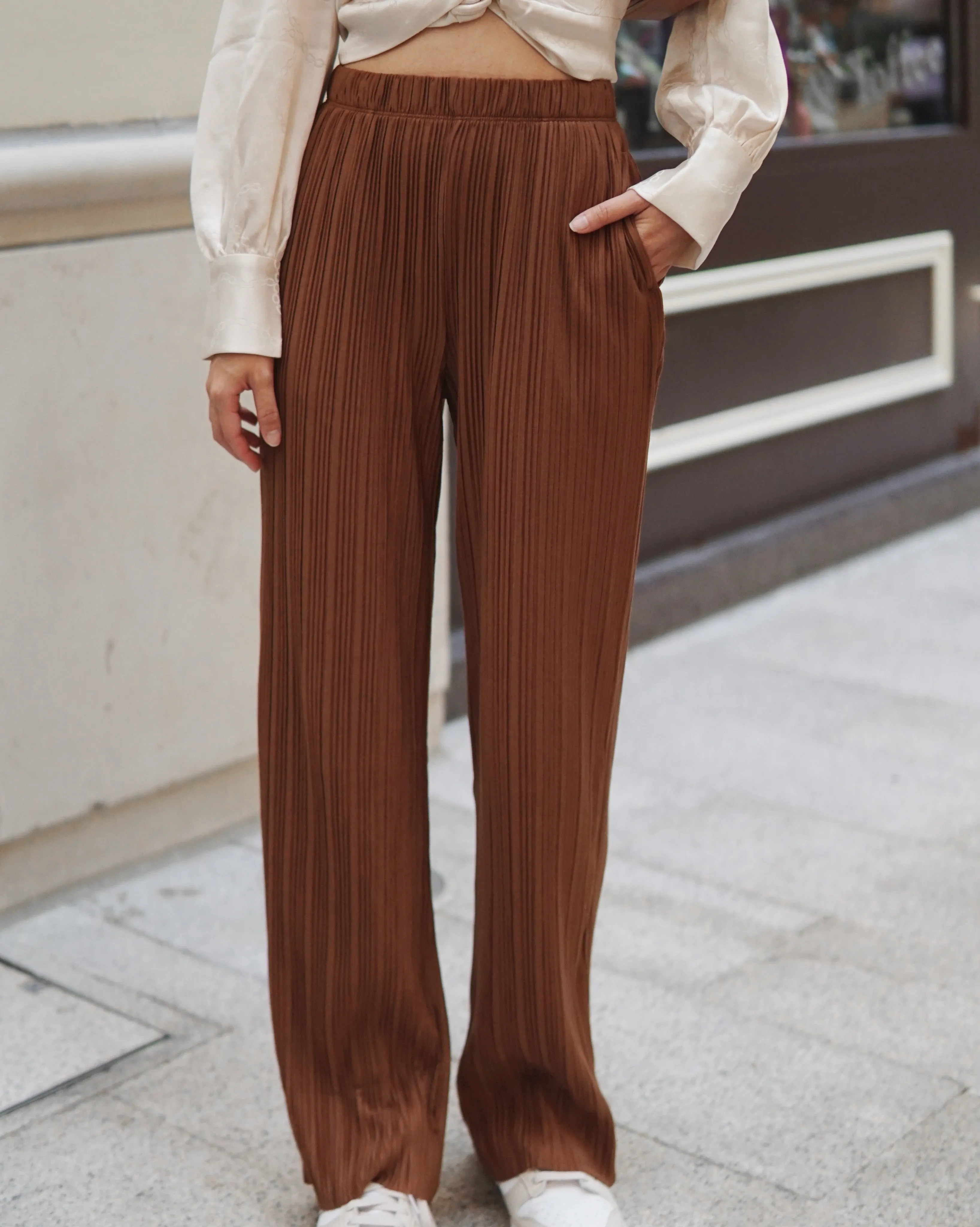 Pleated Lounge Pant