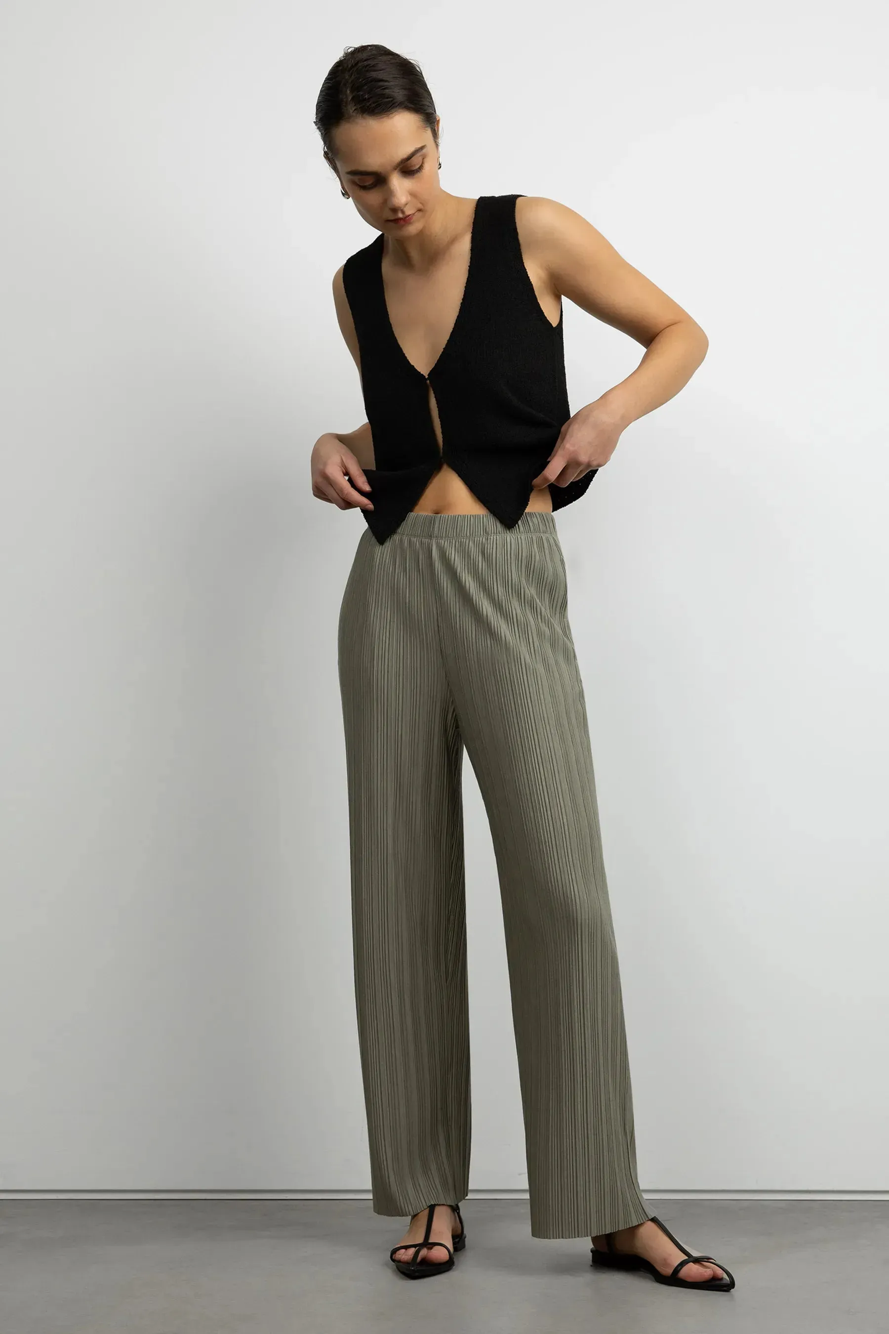 Pleated Lounge Pant