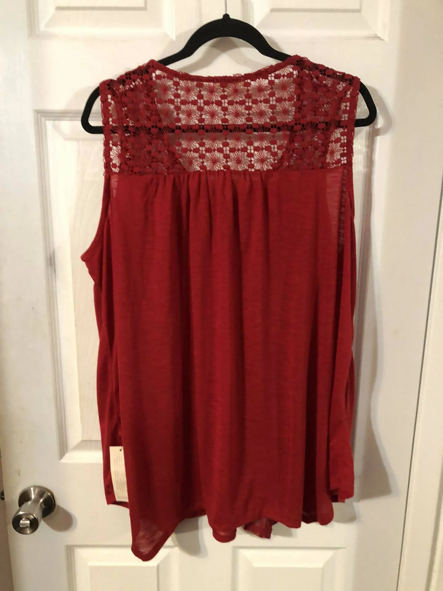 Plus Size Print Peplum Blouse