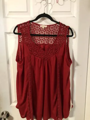 Plus Size Print Peplum Blouse