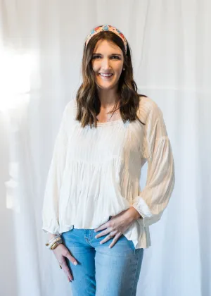 Portside Peplum Top