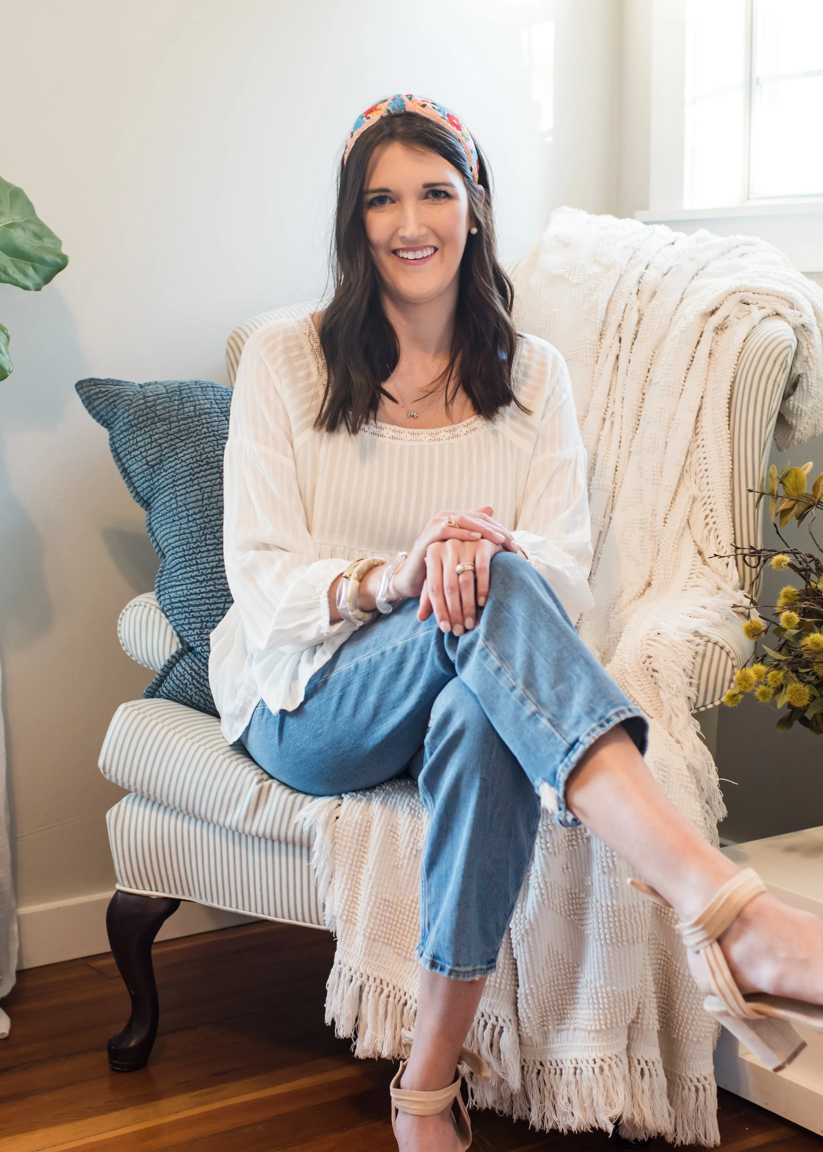 Portside Peplum Top