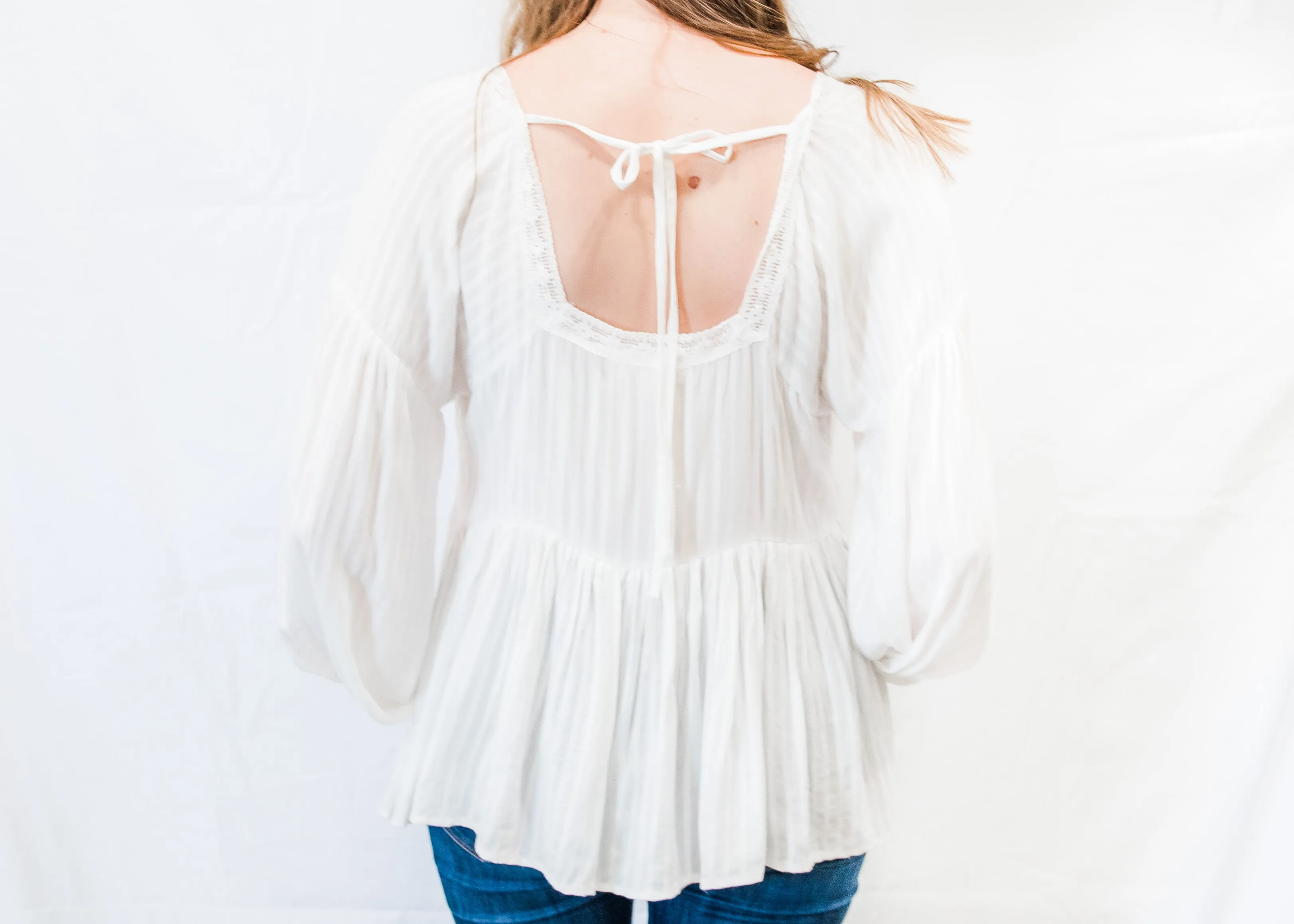 Portside Peplum Top