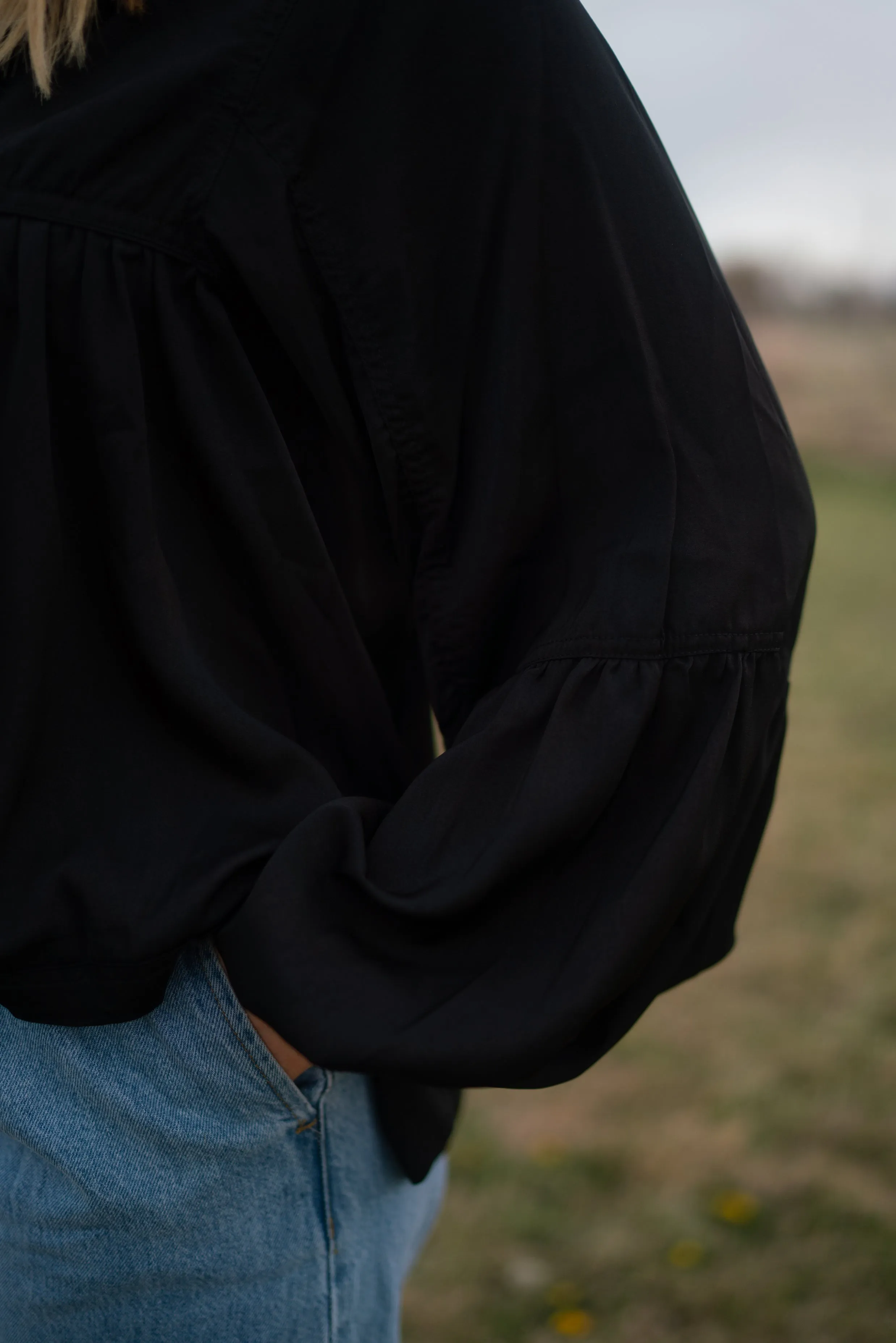 Quincey Top | Black - FINAL SALE