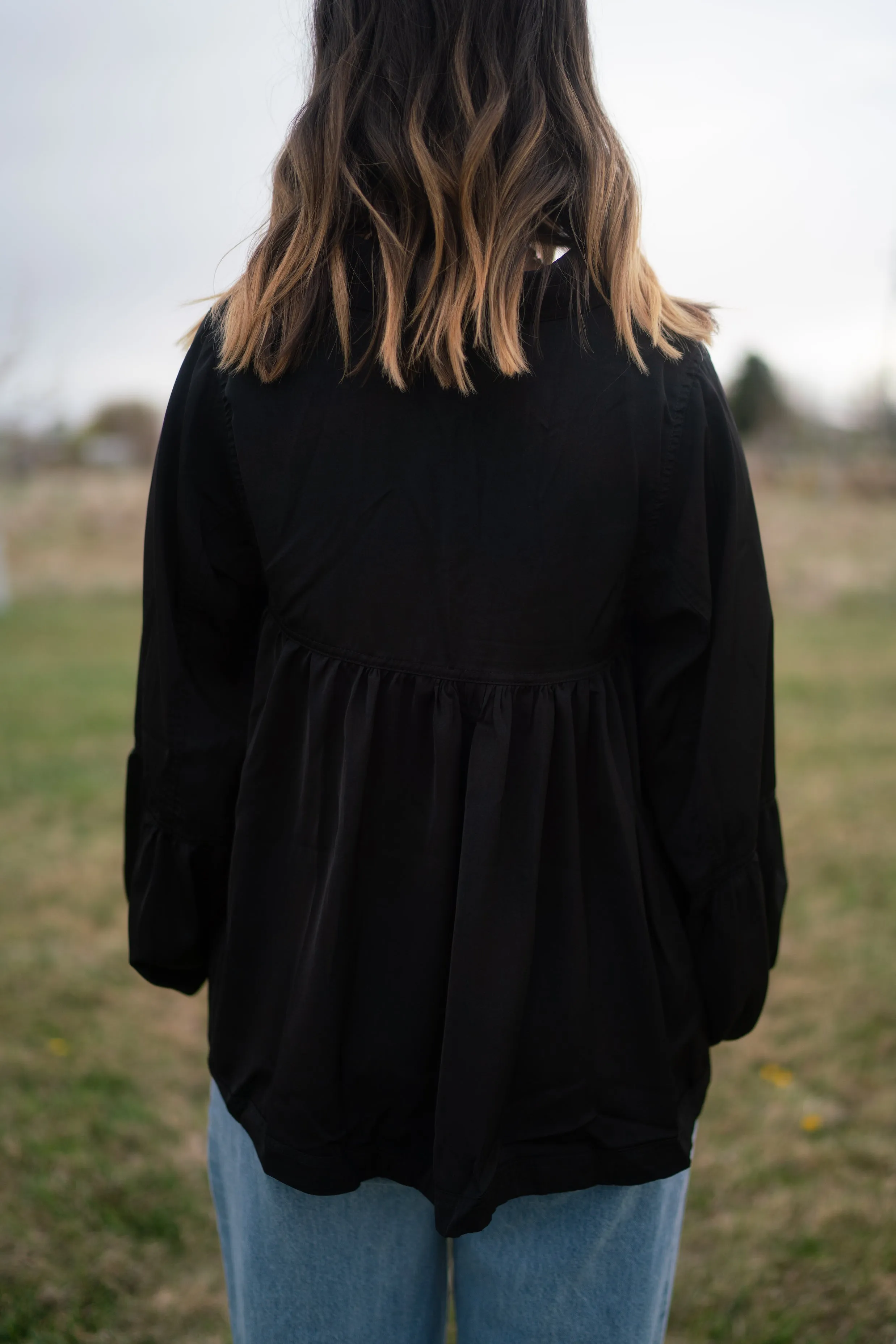 Quincey Top | Black - FINAL SALE