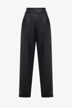 "Nori" Trouser In Vegan Leather