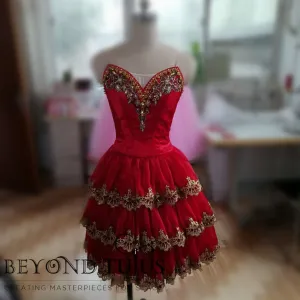 Red Spanish Romantic Tutu