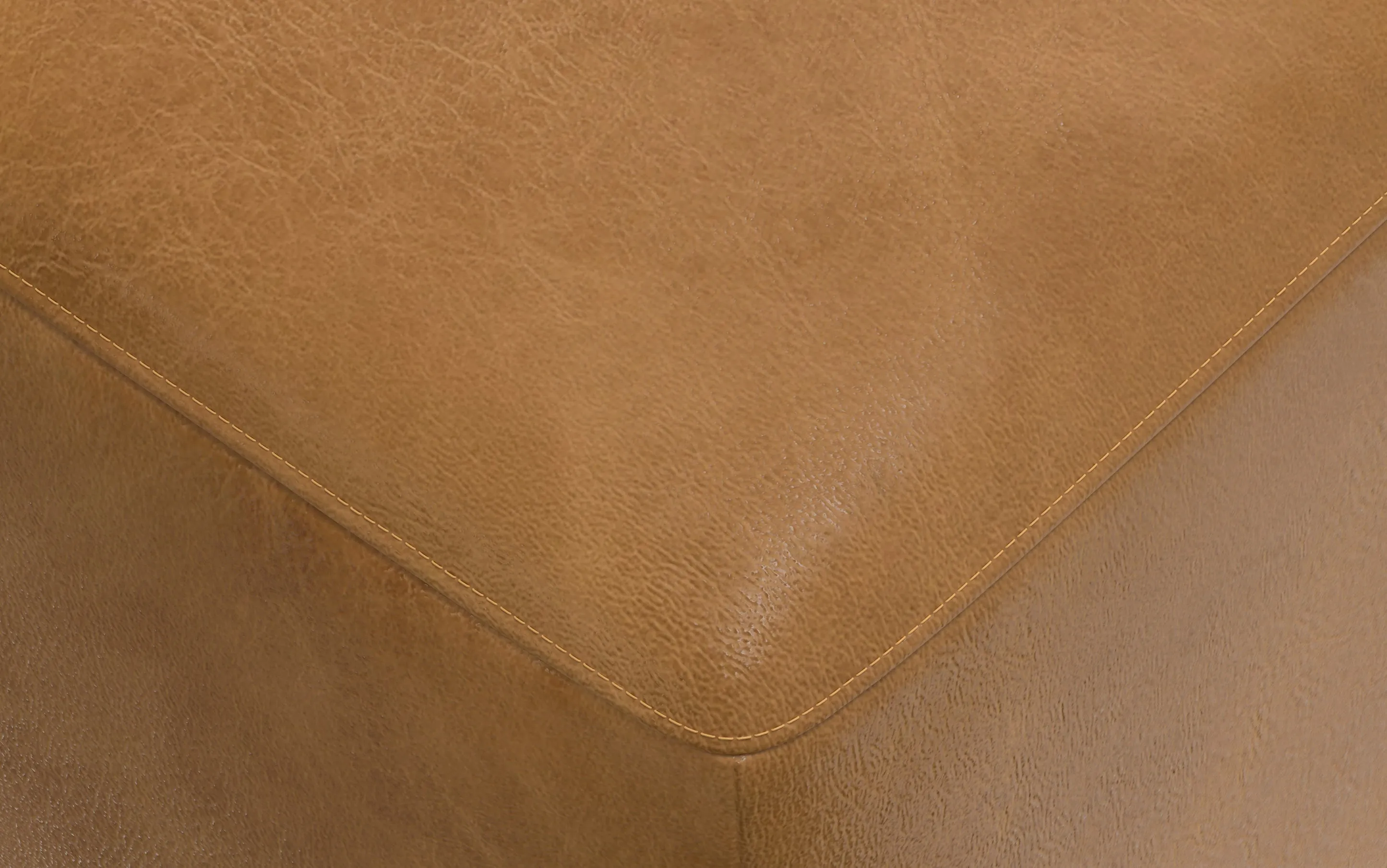 Rex 3 Seater Sofa and Ottoman in Genuine Leather