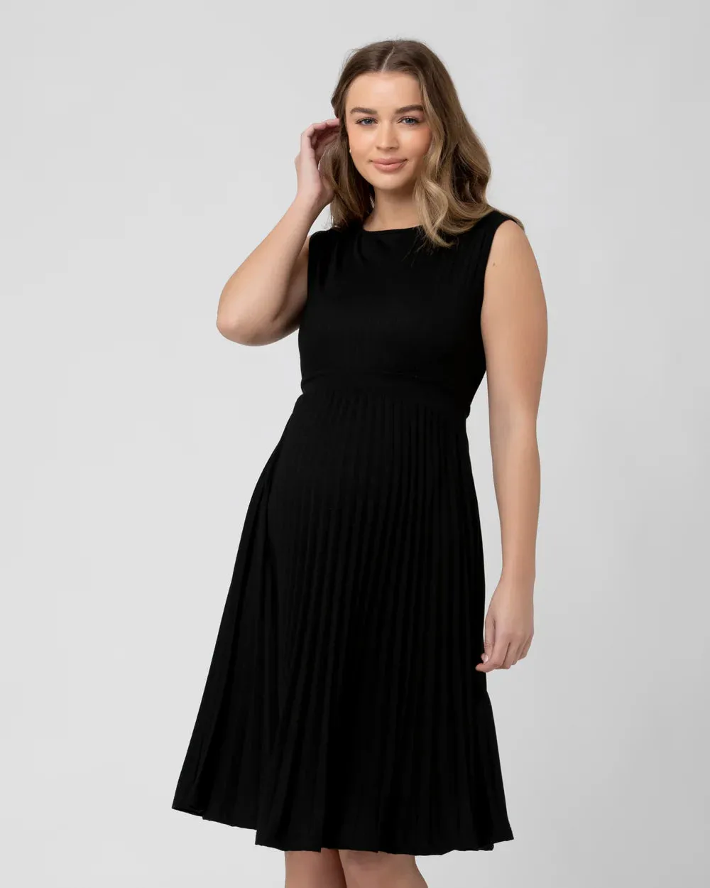 Ripe Knife Pleat Dress