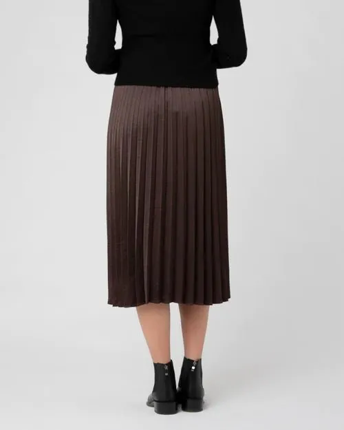 Ripe Maternity Satin Pleat Skirt