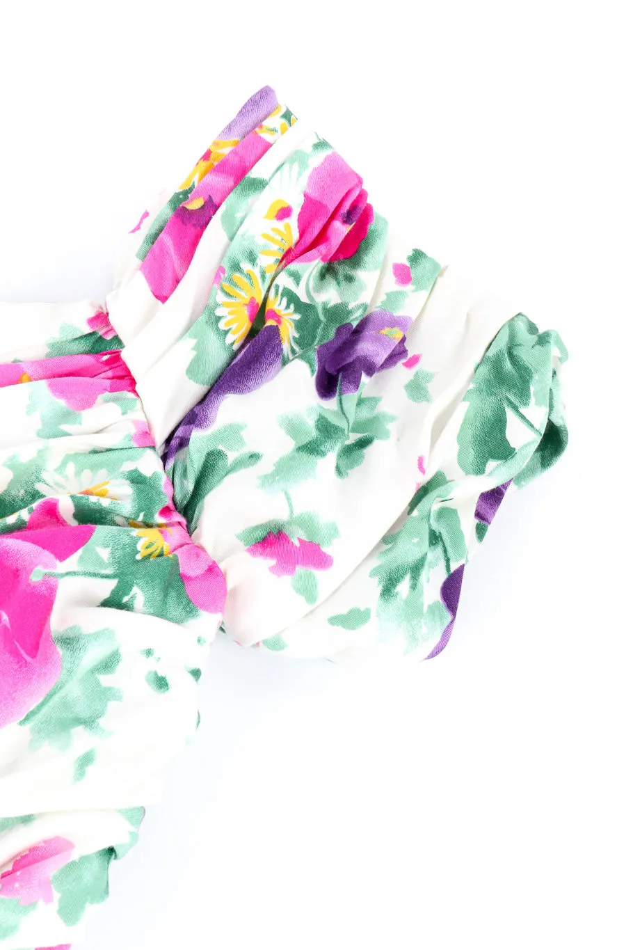 Ruched Bardot Bubble Dress