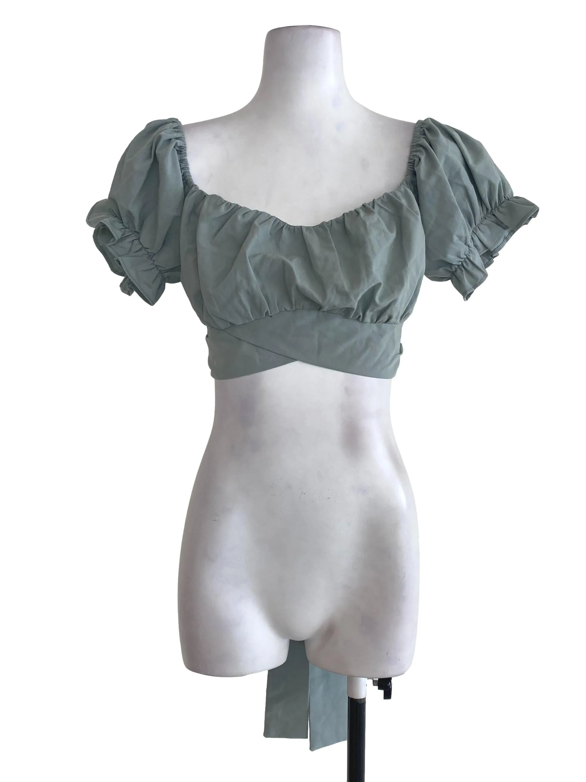 Sage Green Blouse
