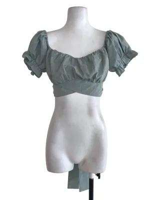 Sage Green Blouse