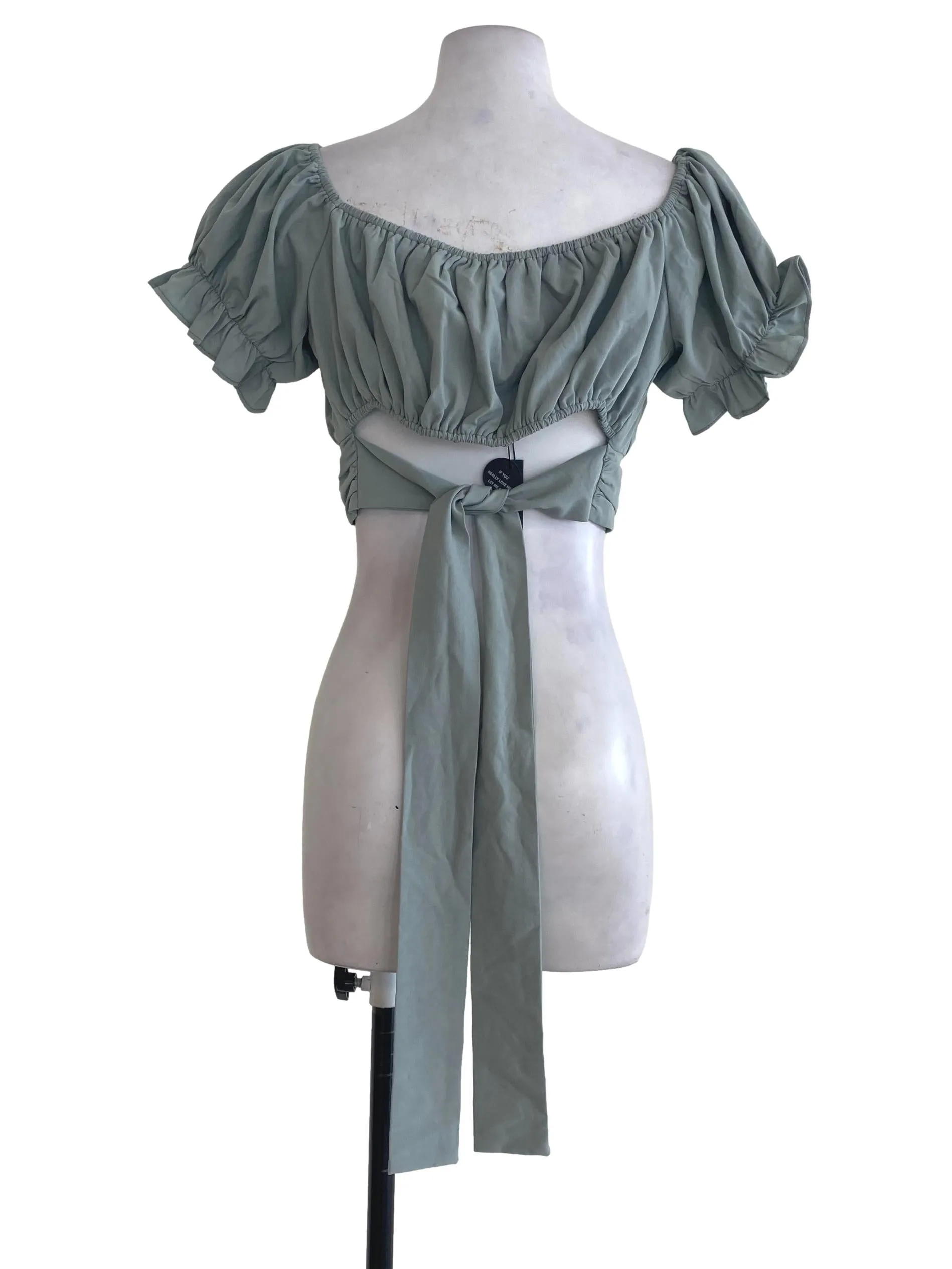 Sage Green Blouse