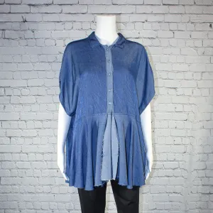 SALE! Pep Top in Denim by Paper Temples