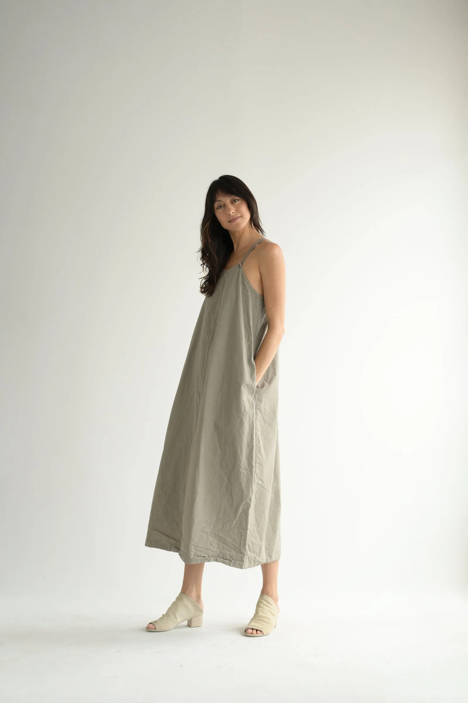 Salopette Skirt CC in Stone