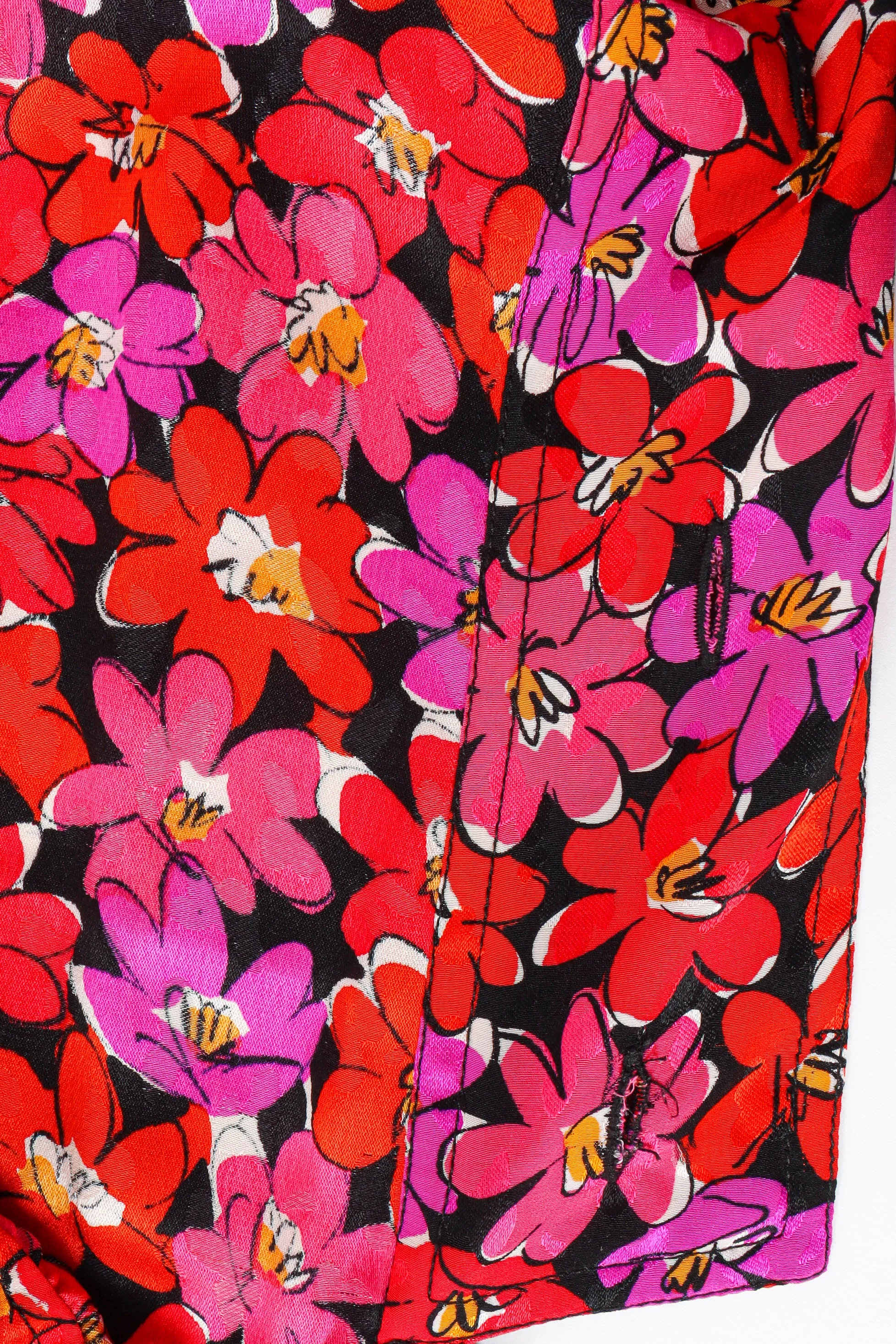 Scribble Floral Print Blouse