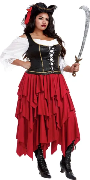 Sexy Plus Size Ships Ahoy Women's Costume