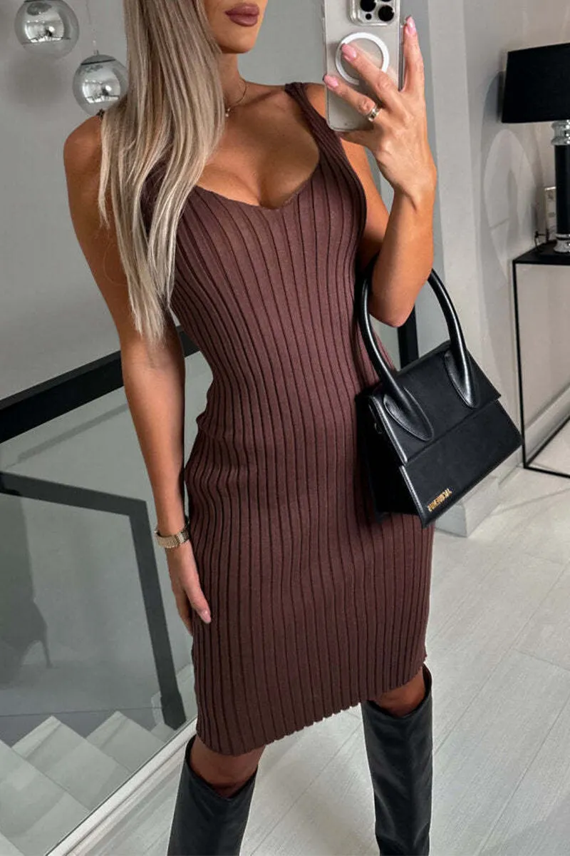 Sexy Solid O Neck Long Sleeve Two Pieces