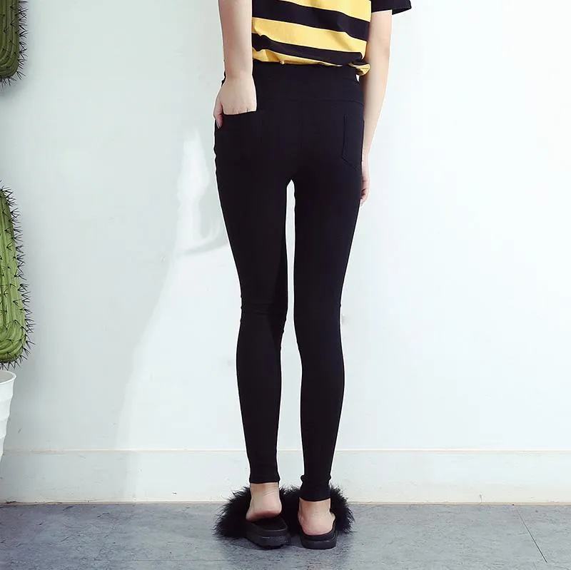 Shredded Pencil Pants