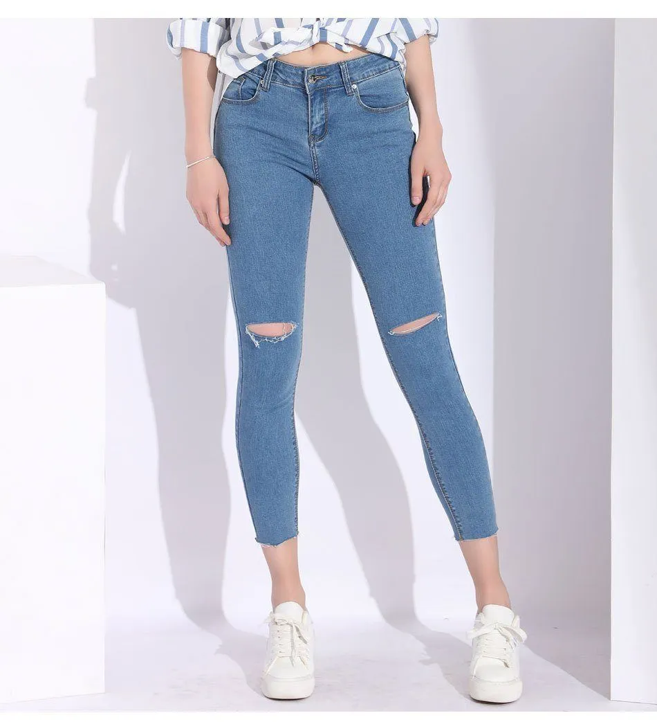 Shredded Slim Jeans