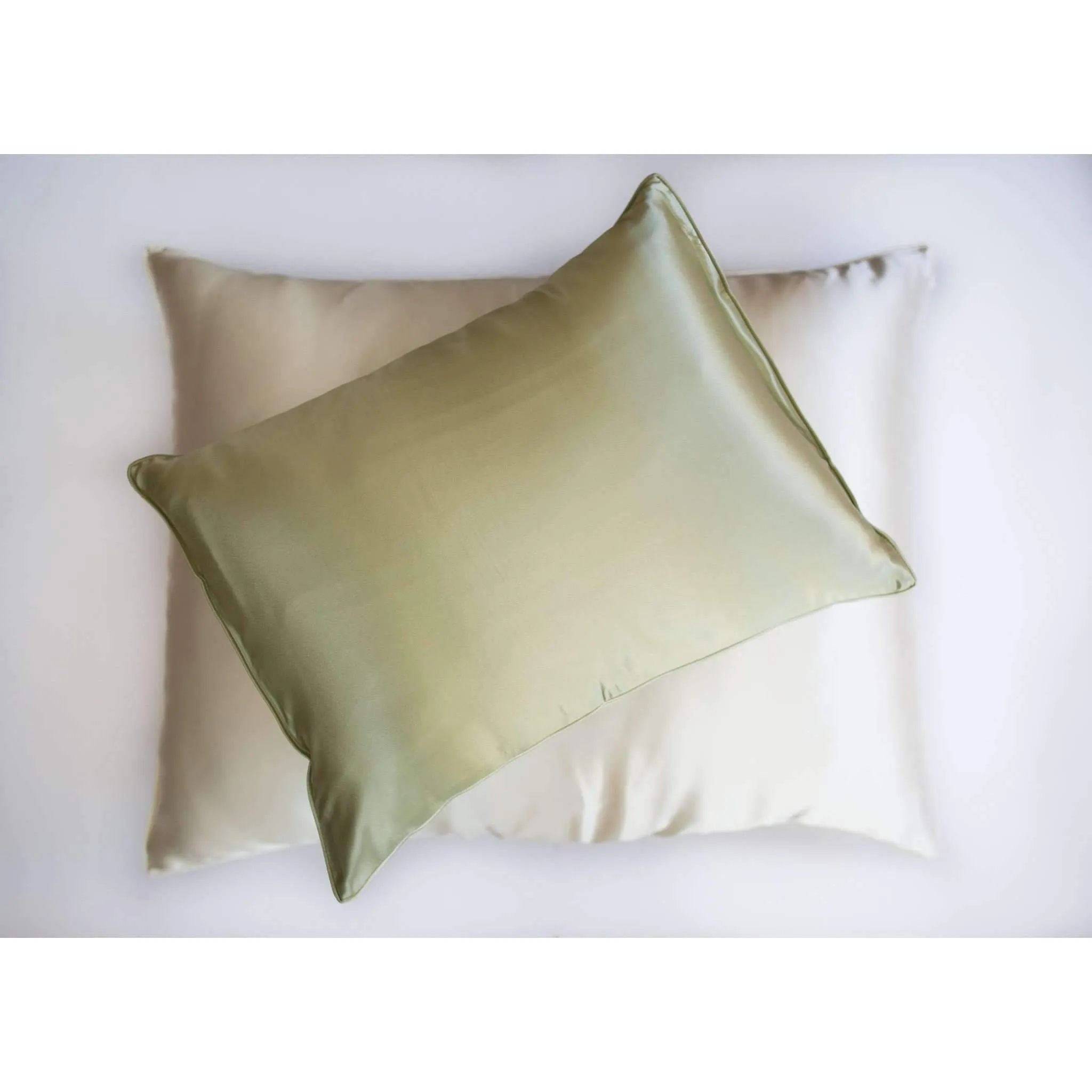 Silk Charmeuse Pillowcase by Mari Ann