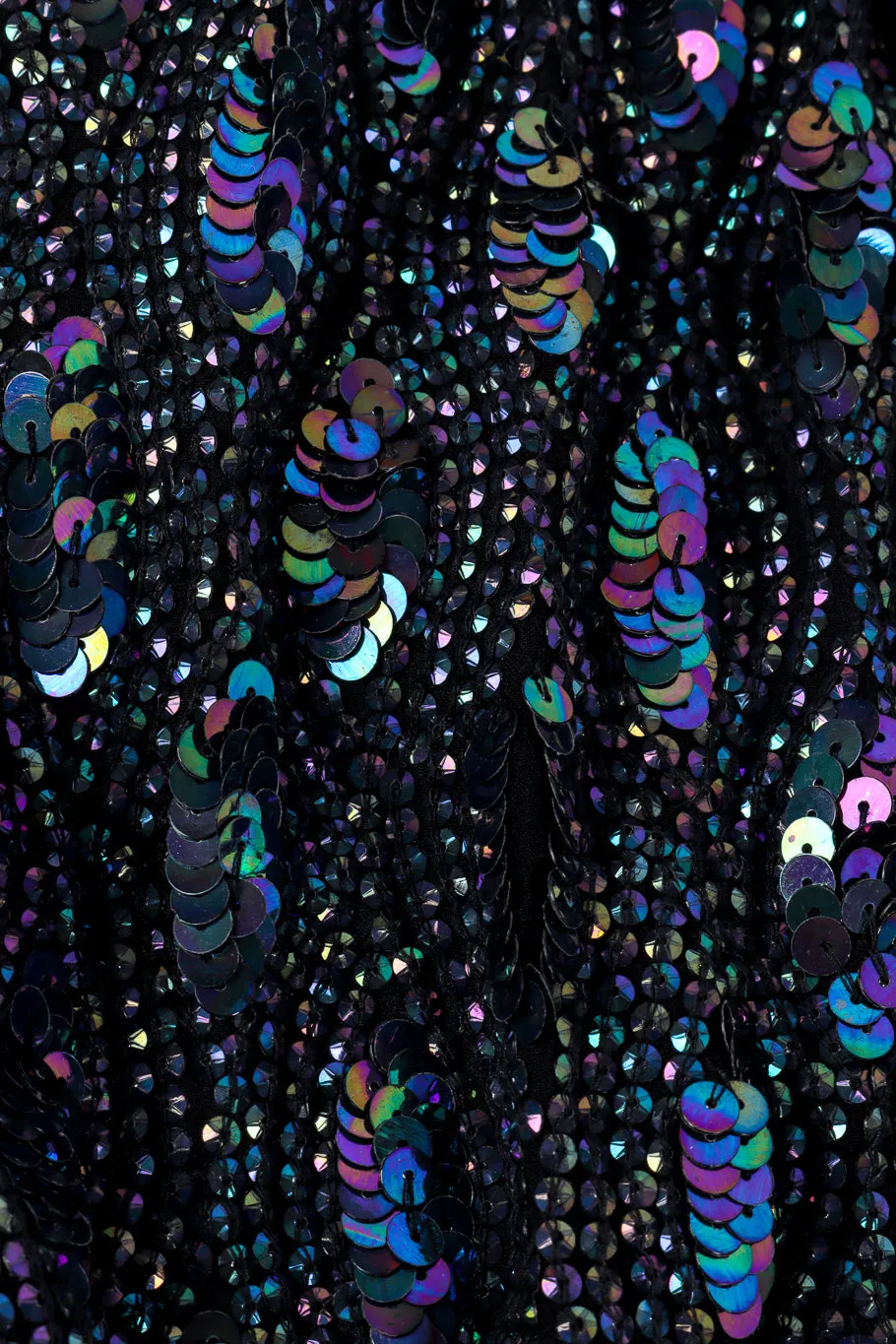 Silk Sequin Top