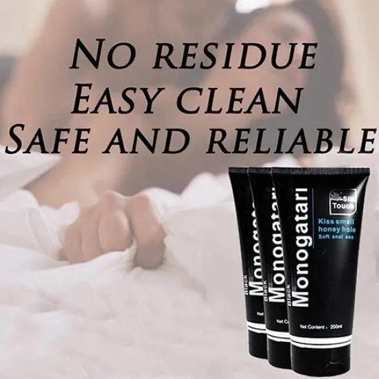 Silk Touch Black Monogatari Anal Lubricant Gel