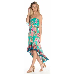 Silk Victoria Floral Dress