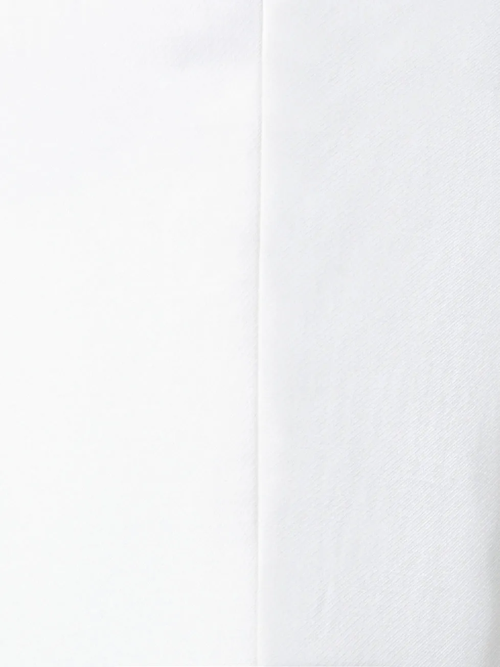 Slim Cotton Silk Double-Face Pants