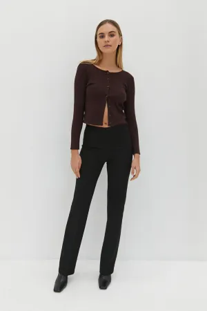 Sophie Cardigan - Cocoa Brown