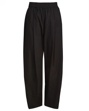 Spa Pleat Pant in Black