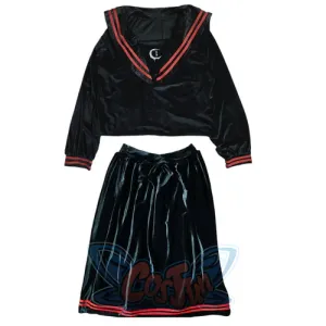 Spring Autumn Street Velvet JK Sailor Suit