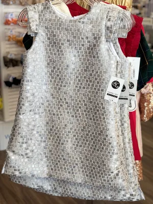 Squares A-line Dress