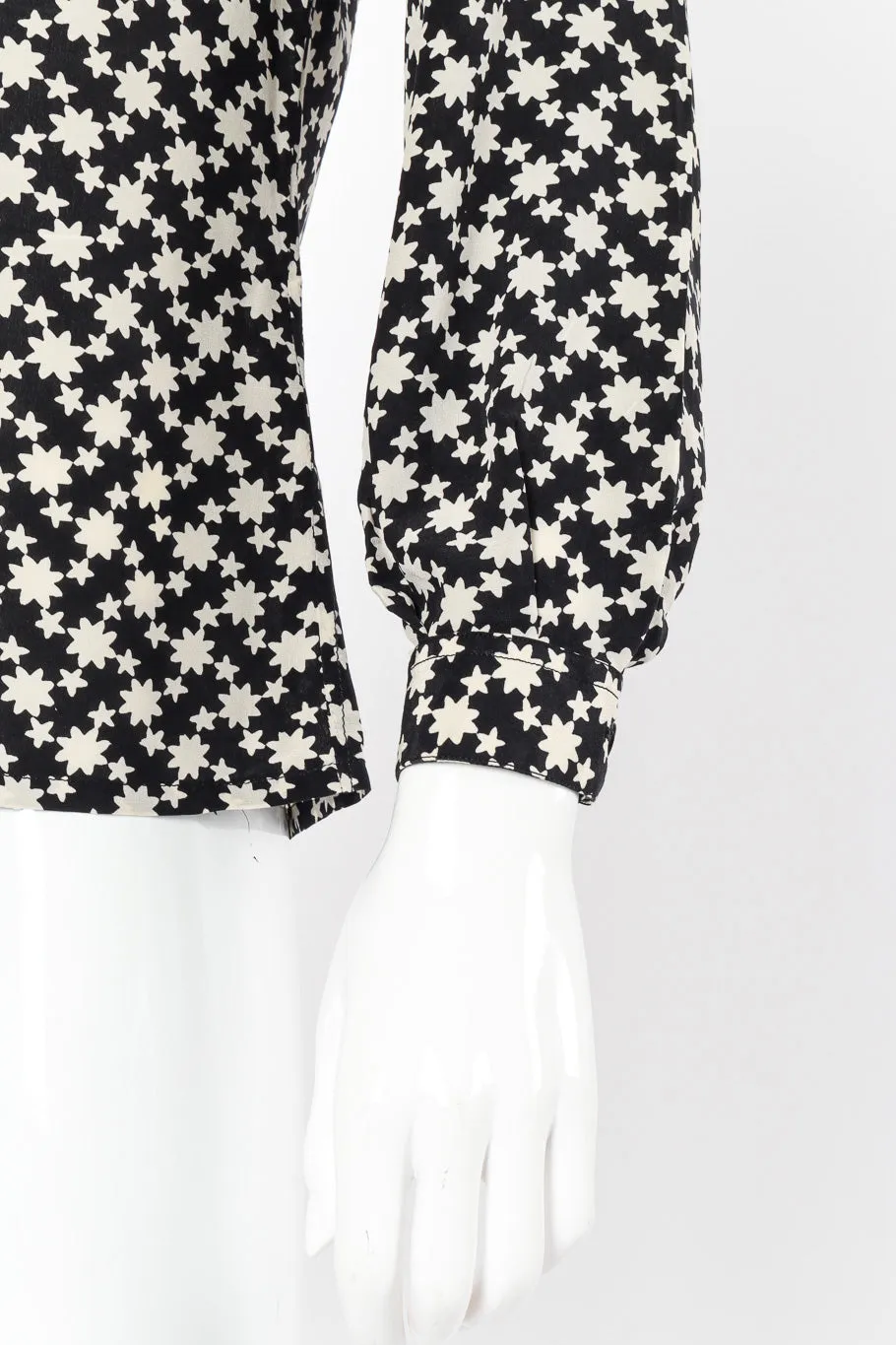 Star Print Blouse