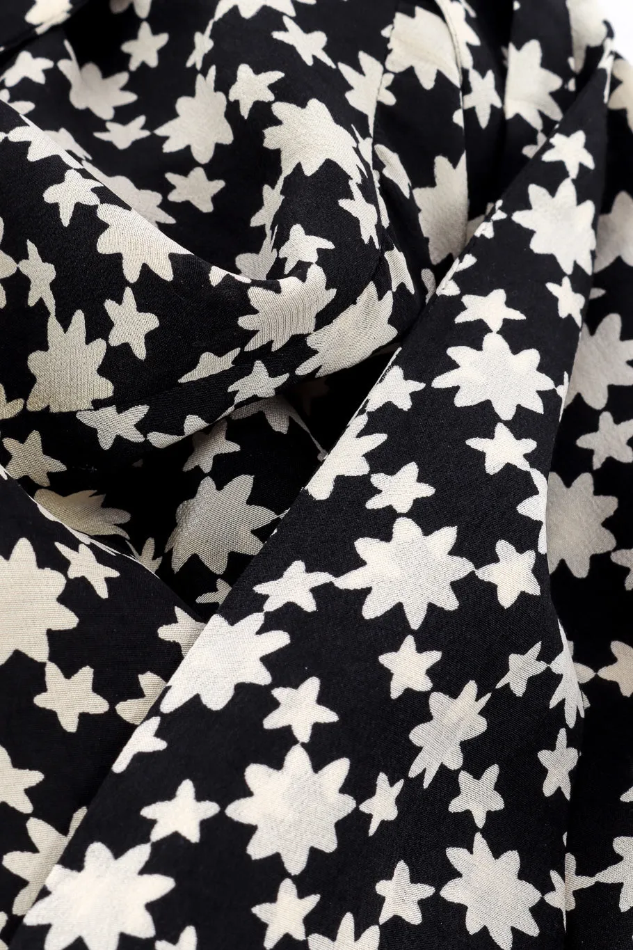 Star Print Blouse