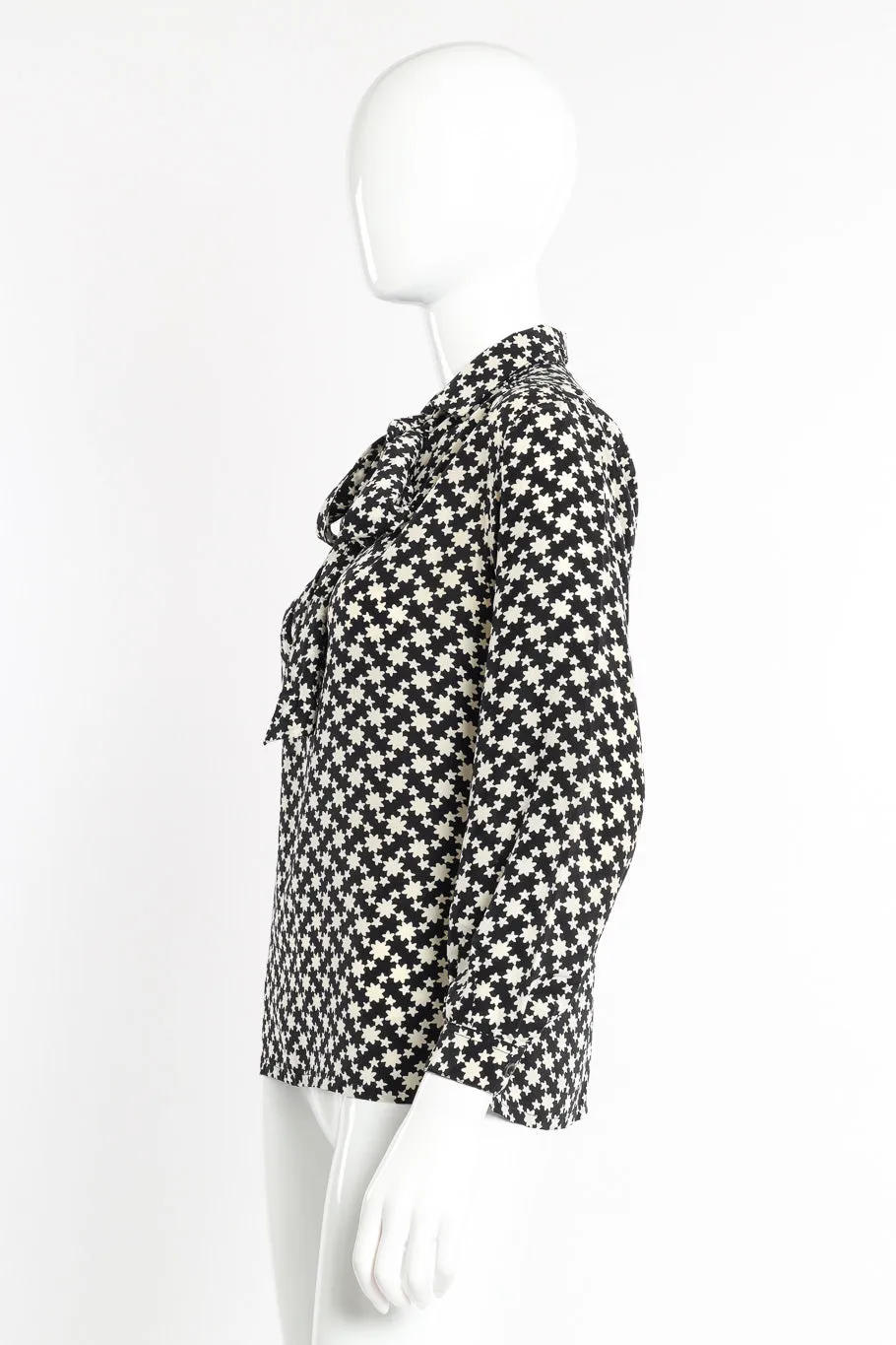 Star Print Blouse
