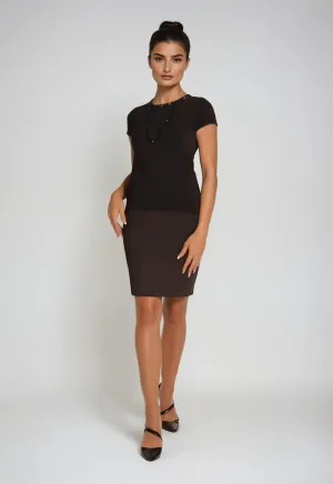 Straight Skinny Short Skirt
