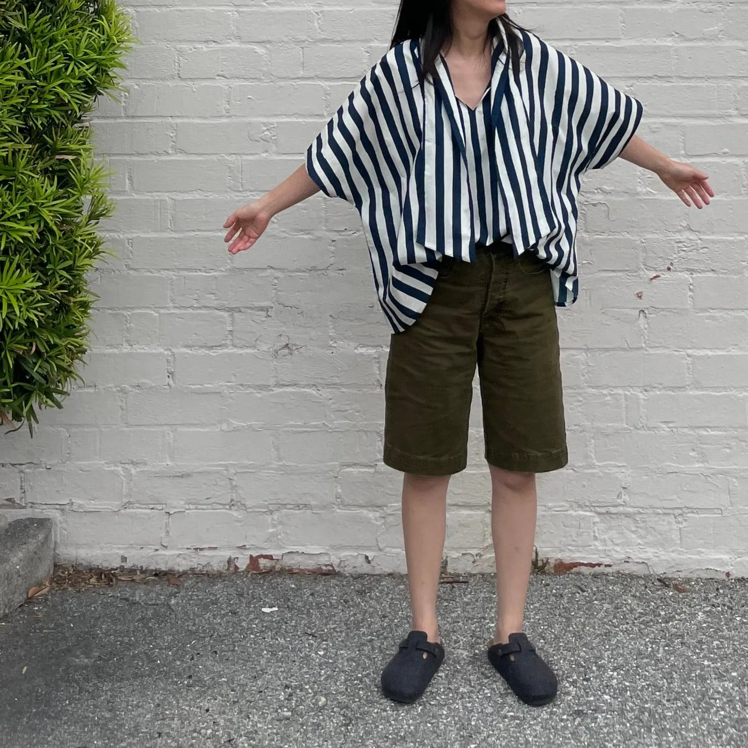 [STUDIO Collection] Ojai Blouse Navy