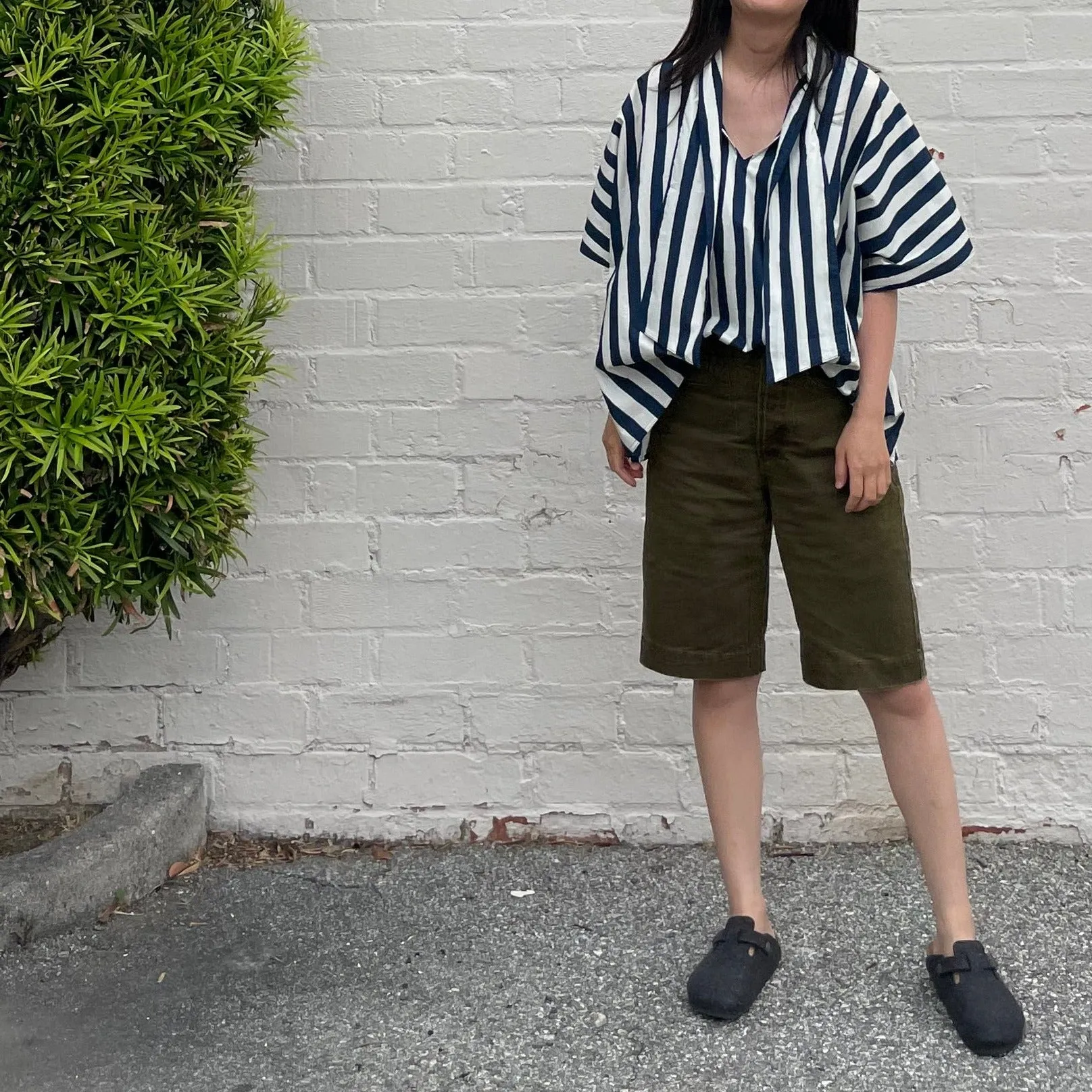 [STUDIO Collection] Ojai Blouse Navy
