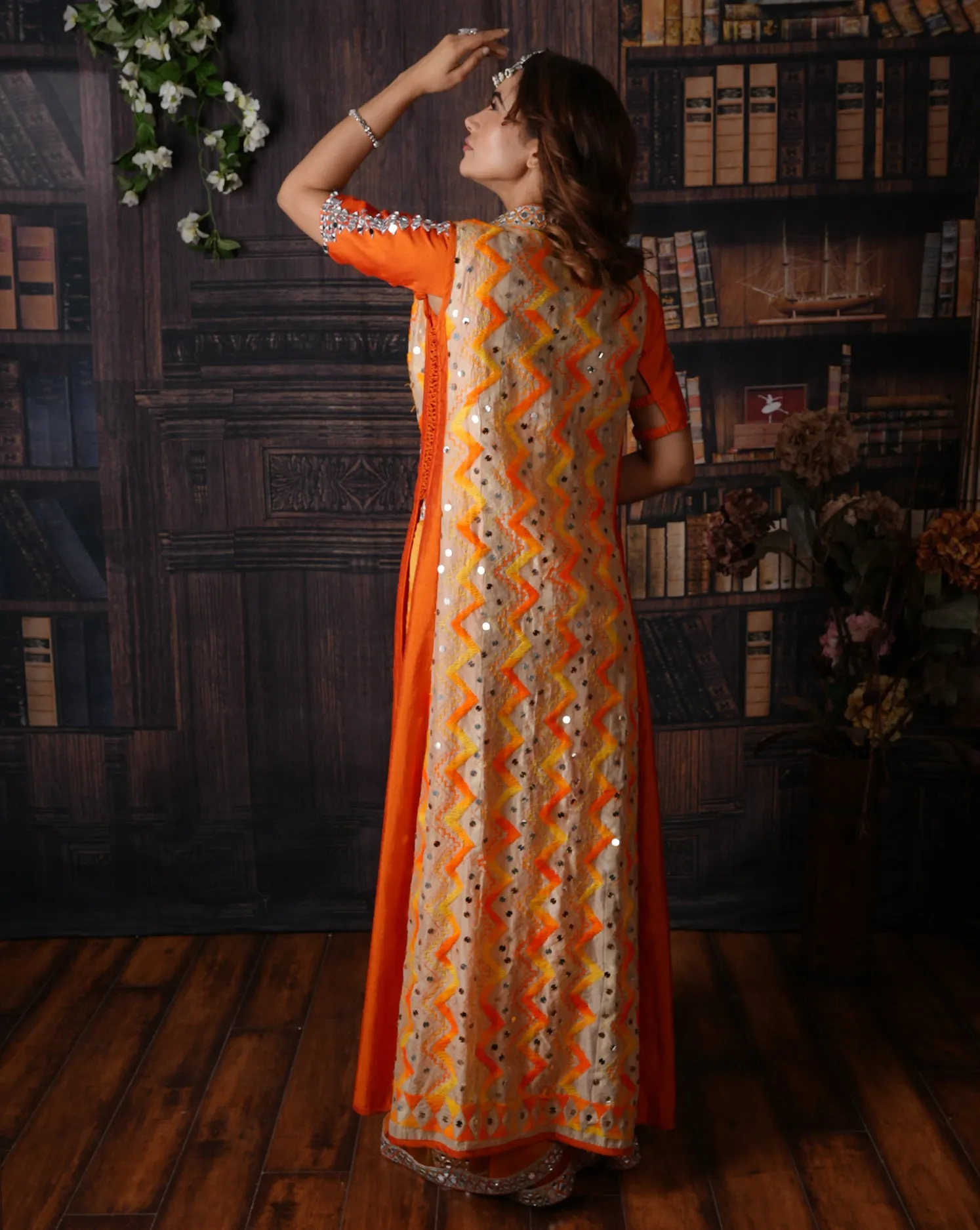Sunrise Jacket Sari
