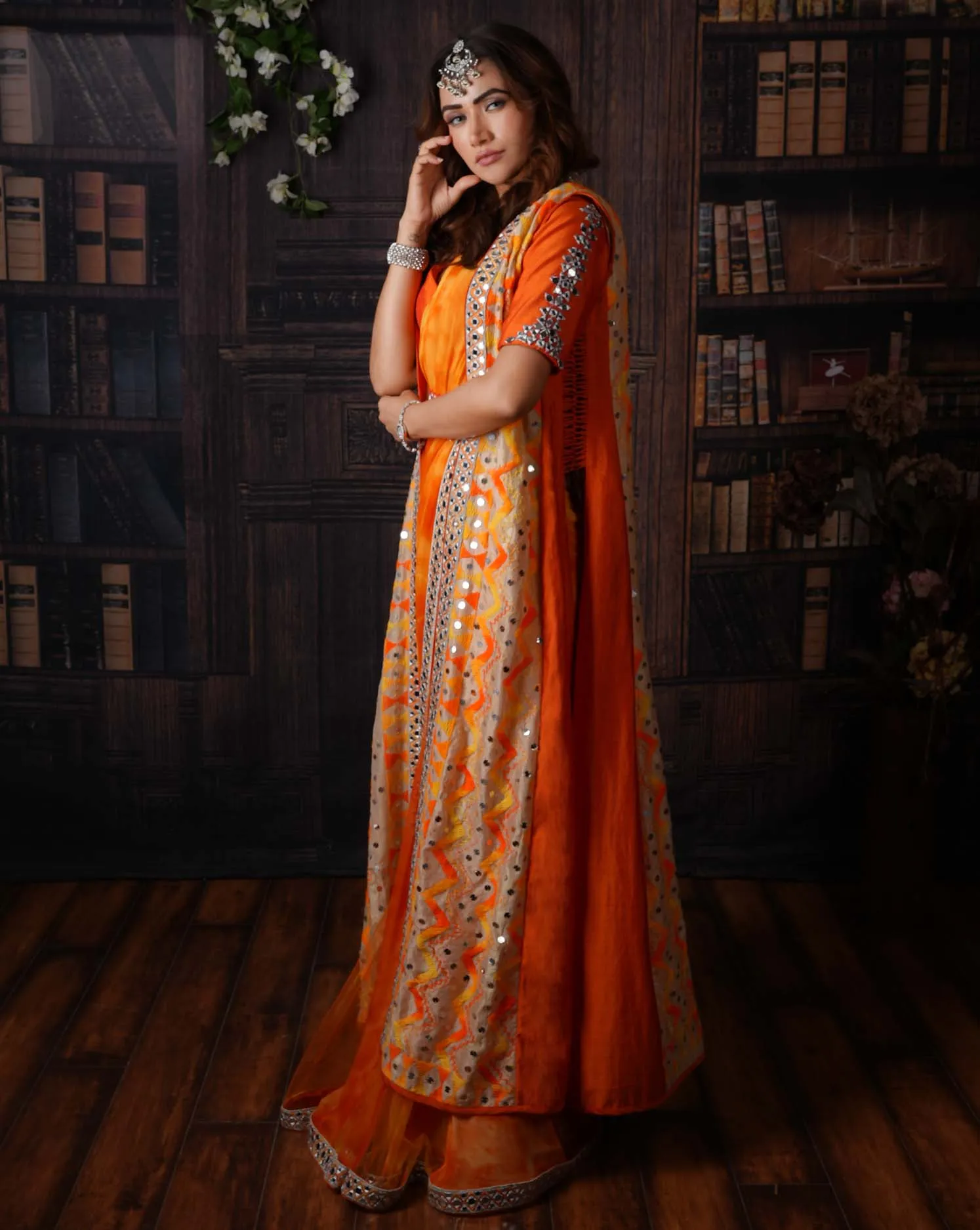 Sunrise Jacket Sari