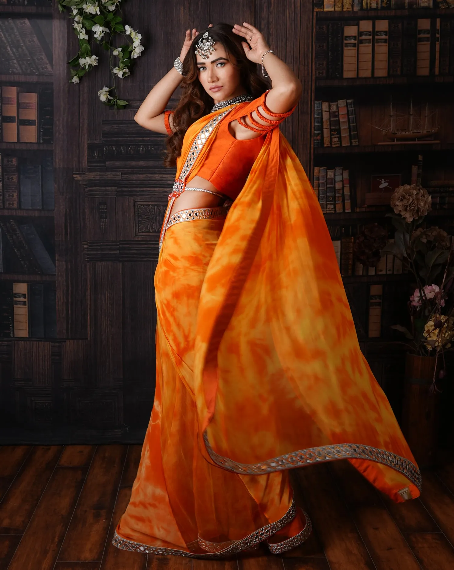 Sunrise Jacket Sari