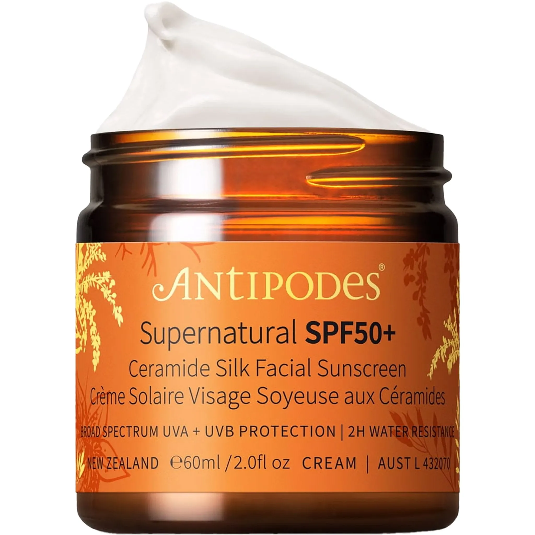 Supernatural SPF50  Ceramide Silk Facial Sunscreen