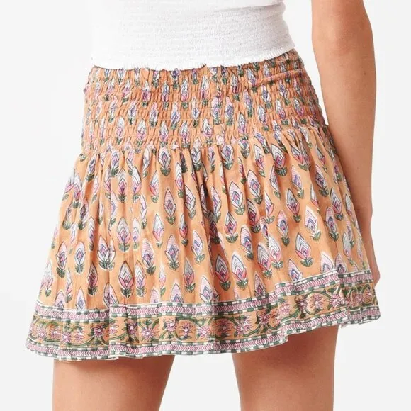 SUR LA VAGUE Cafe ruched mini skirt