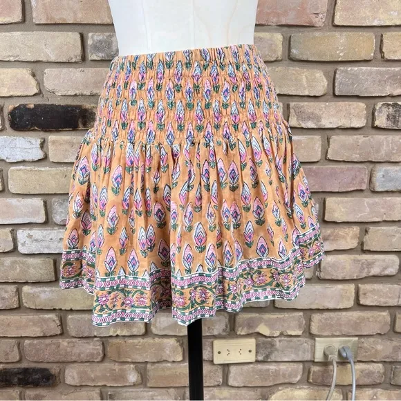 SUR LA VAGUE Cafe ruched mini skirt